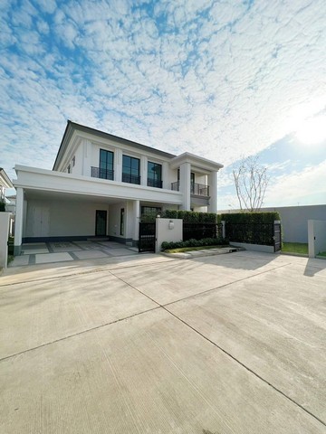 ให้เช่าบ้านเดี่ยว2ชั้น 74 ตร.ว. 4ห้องนอน หลังมุม โครงการ เศรษฐศิริ รามอินทรา-เสรีไทย สไตล์อังกฤษ Modern British Luxury