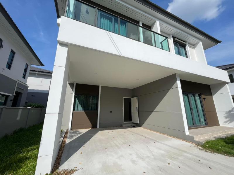 ให้เช่าบ้านเดี่ยวใหม่หลังมุมสวยพร้อมอยู่ 4 นอน5 น้ำ 57.2 ตรว. จอดรถในบ้าน 2????ค่าเช่า 75,000บาท/เดือนถนนวิภาวดีรังสิต