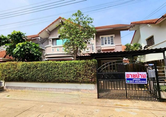 ขายบ้านเดี่ยว อยู่ใกล้ มหาวิทยาลัยรังสิต บ้านเมืองเอก   ซอยเอกเจริญ จังหวัดปทุมธานี