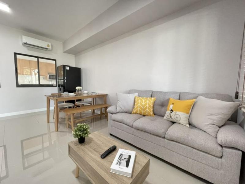 รหัสC6047 ให้เช่าทาวน์โฮมใหม่ 2ชั้น  โครงการพลีโน่ สุขสวัสดิ์30 แต่งสวย บิ้วอินทั้งหลัง เครื่องใช้ไฟฟ้าครบ