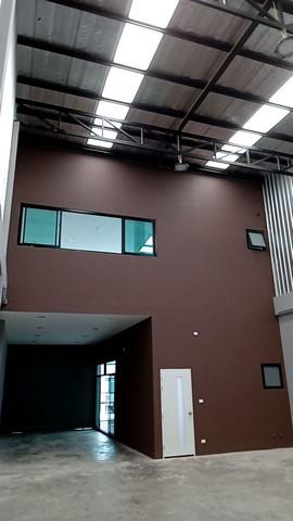 ให้เช่าโฮมออฟฟิศพร้อมโกดังสร้างใหม่450 ตร.มย่านบางใหญ่ นนทบุรี ซอยกัตนา ไฟฟ้า3เฟส30แอมป์