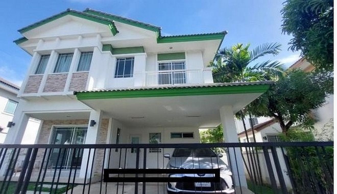 ให้เช่าบ้านเดี่ยว 2 ชั้น มัณฑนา อ่อนนุช - วงแหวน2  นื้อที่ 64 ตรว.