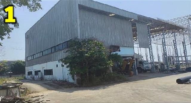 C4466 ขายโรงงานโกดังทำหลอมพลาสติก เหล็ก สี หรืออุตสาหกรรมหนักได้ มีใบอนุญาติ รง4 รง105 และรง106 อำเภอนิคมพัฒนา ระยอง