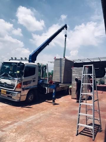 C4463 ให้เช่าและขายโกดัง  เนื้อที่ดิน 2 ไร่ ติดถนนสุวินทวงศ์ ตลาดปองพล อำเภอเมือง จังหวัดฉะเชิงเทรา