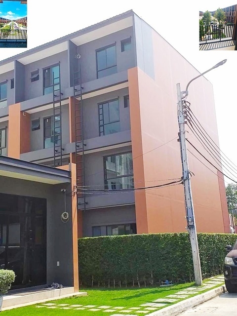 ให้เช่าอาคารพาณิชย์ 3.5 ชั้น หลังริม 29ตรว. เพชรเกษม 69-81  270ตรม.เอเชีย ติดถนน 3นอน 3น้ำ 2จอดรถ ตลาดคลองขวาง หนองแขม