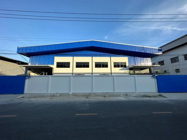 ให้เช่าโกดัง- ออฟฟิศ 2 ชั้น  ย่านบางเสาธง สมุทรปราการ พื้นที่ใช้สอย 430 ตรม. เนื้อที่ดิน 100 ตารางวา พื้นที่สีม่วง  เหมาะทำโรงงาน
