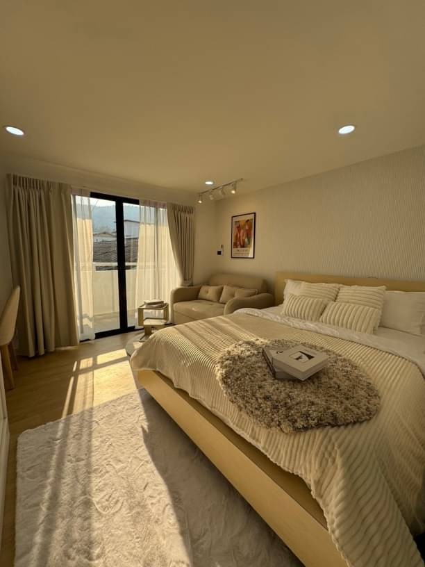 ทำเลดี วิวสวย เพียง 1.69 ล้าน 29.08 ตรม. ธารทิพย์ 2 คอนโด รีโนเวทใหม่ หลังมช. จัดเต็มเฟอร์นิเจอร์ built in วิวดอยสุเทพ แบบพาโนราม่า