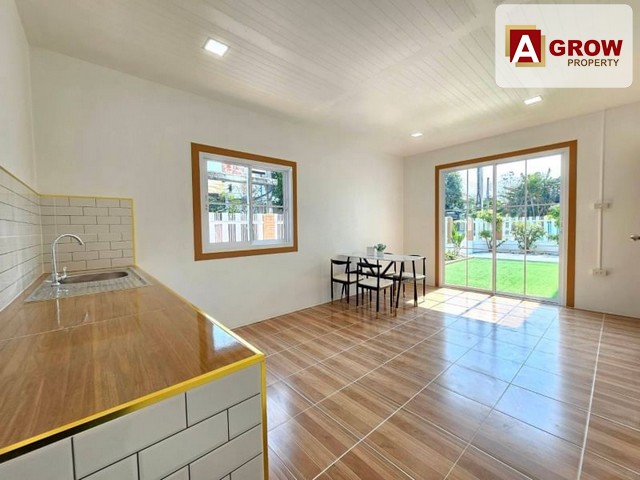 ม.พฤกษา3 หลังมุม ริมคลอง4  บ้านรีโนเวทใหม่พร้อมเข้าอยู่