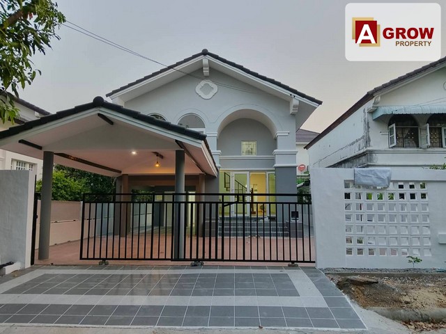 ม. เมืองทองการ์เด้น พัฒนาการ 65  บ้านรีโนเวทใหม่พร้อมเข้าอยู่ 