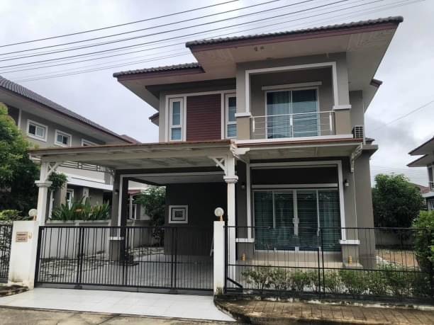 ให้เช่า 25,000 บาท/เดือน 56.2 ตรว. The Prego สันกำแพง บ้านเดี่ยว 2 ชั้น บ้านใกล้สวนของโครงการ เฟอร์นิเจอร์ครบ หิ้วกระเป๋าพร้อมเข้าอยู่