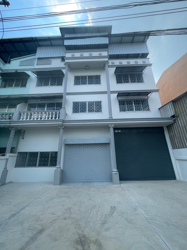 BST603 โกดังพร้อมสำนักงาน โรงงานปล่อยเช่า มินิแฟคเตอร์รี่ ราคาถูกมาก ย่านบางน้ำจืด สมุทรสาคร  ใกล้ถนนพระราม 2 ใกล้ทางด่วน