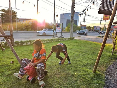 เซ้งด่วน ร้านลาบแซ่บ-อีสาน หทัยราษฎร54 ติดถนนใหญ่ จอดรถได้ 40 คัน ทำเป็นคาเฟ่ ลานเบียร์ได้
