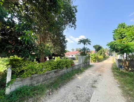 ปล่อยเช่าที่ดินเปล่า เนื้อที่ 3 งาน 70 ตร.ว. ใกล้สนามบิน เกาะสมุย