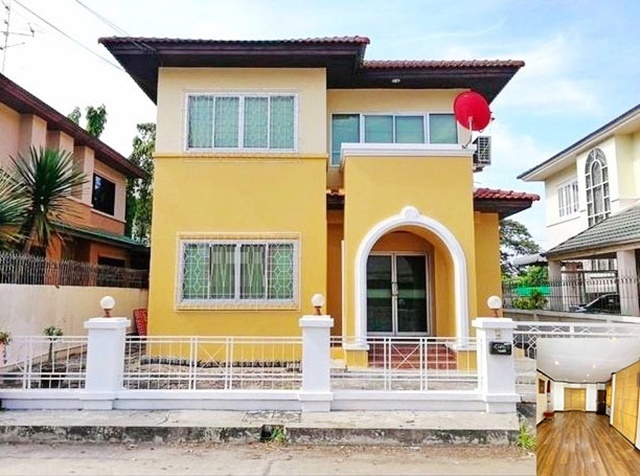 Windmill Golf  สุวรรณภูมิ เมกะ  ให้เช่าบ้านเดี่ยว 2 ชั้น 51ตรว. 172ตรม.  3นอน 2น้ำ 2จอดรถ 2แอร์