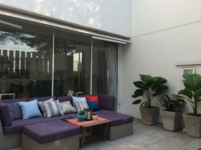 PO402 ขาย บ้าน คอร์ทยาร์ด วิลล่า Courtyard Villa ถนนกาญจนาภิเษก ใกล้สถานีทับช้าง