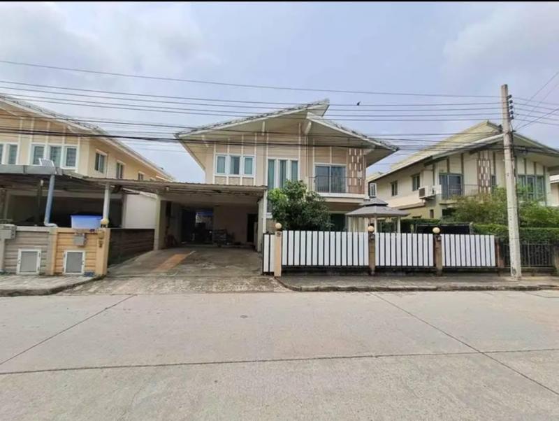 รหัสC6059 ให้เช่าบ้านเดี่ยว 2ชั้น โครงการบ้าน พฤกษาภูริ ชานบัว บางนา กม.5 บางพลี สมุทรปราการ