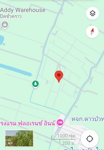 ขายที่ดินจัดสรร รูปแปลงสวย เดินทางสดวก 1 ไร่ 54 ตารางวา ตำบลหลักชัย  จังหวัดอยุธยา