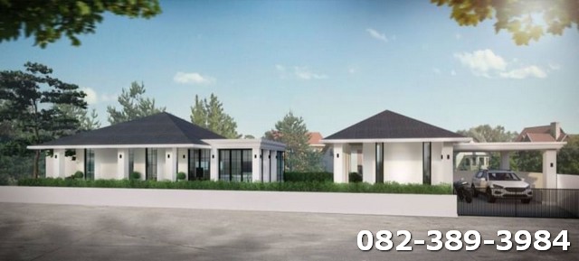 Luxury Pool Villa บ้านพูลวิลล่าสไตล์ modern luxury หมู่บ้านธนาบุญ ต.สันผักหวาน อ.หางดง ใกล้โรงเรียน LANNA International