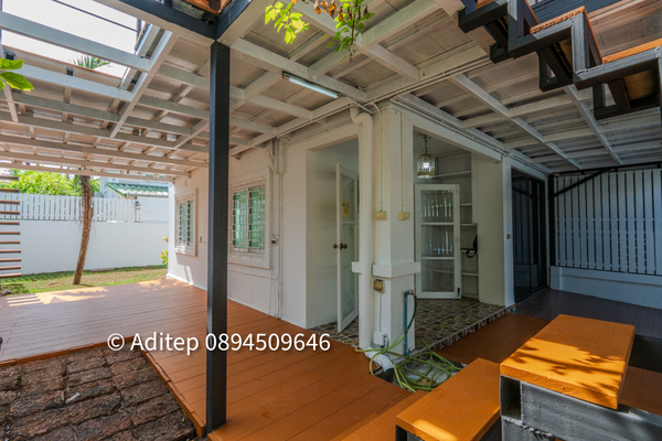 ขายบ้านแฝด พฤกษา 30/1 บ้านกล้วย-ไทรน้อย บางบัวทอง นนทบุรี 2 ชั้น 35.4 ตรว. 3 ห้องนอน 2 ห้องน้ำ ต่อเติมเทอเรซ สวนข้างบ้านกว้าง