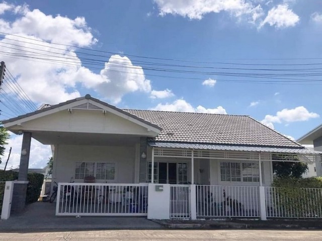 บ้านเดี่ยวในโครงการ ทำเลดีเยี่ยม แปลงหัวมุม สันกลาง สันกำแพง