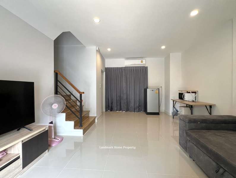 LM24-0052 ขายทาวน์เฮ้าส์ 2 ชั้น ม.เวิร์ฟ ติวานนท์ - รังสิต บางกะดี ทำเลดี ใกล้จุดขึ้นลงทางด่วน ขนาด 17.7 ตรว 3นอน 2น้ำ