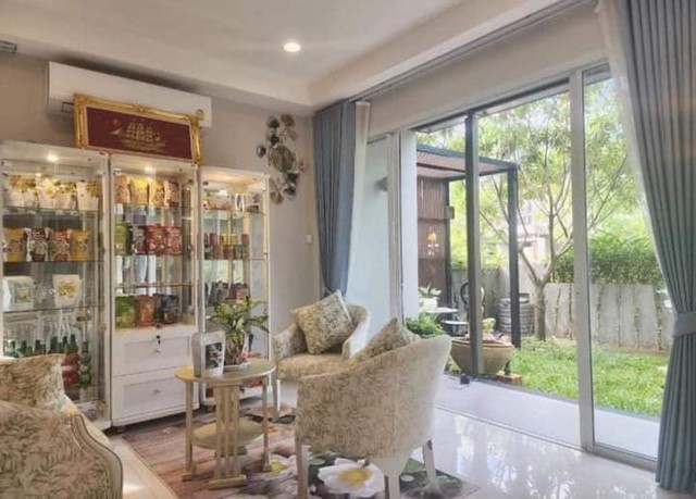 ขายบ้านเดี่ยว 2 ชั้น 65 ตรว. 3 ห้องนอน Baranee Park ร่มเกล้า บารานีพาร์ค ร่มเกล้า บ้านเดี่ยวสไตล์ Courtyard ใกล้สุวรรณภูมิ