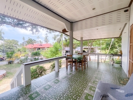 #Empty house for rent Ready to move in, close to the beach only 200 meters, location Mae Nam Subdistrict.