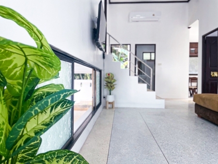 ขายบ้าน 3 ห้องนอน 2 ห้องน้ำ ตกแต่งครบครัน ใกล้ตลาดสดสีฟ้า ต.ลิปะน้อย วิริยะ2 อ.เกาะสมุย