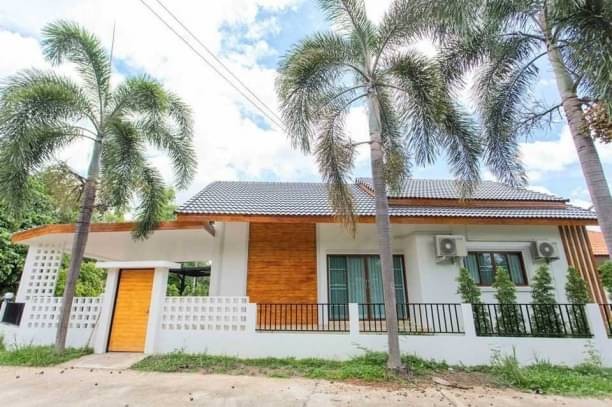 ให้เช่า 25,000 บาท/เดือน 52.5 ตรว. บ้านชั้นเดียว หนองควาย หางดง สไตล์มินิมอลมูจิ แปลงหัวมุม ใกล้โรงเรียนนานาชาติ ABA 