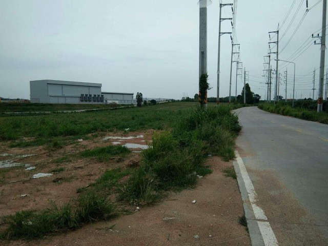 ที่ดินสำหรับสร้างโรงงานผังสีม่วงลายเขตปลวกแดง 44 ไร่ มาบยางพร จ.ระยอง