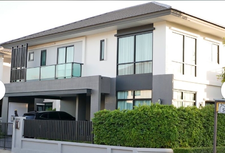  ให้เช่าบ้านเดี่ยว บริทาเนีย บางนา สุวรรณภูมิ กม.26 เนื้อที่ 61 ตรว มี3 นอน 3 น้ำ