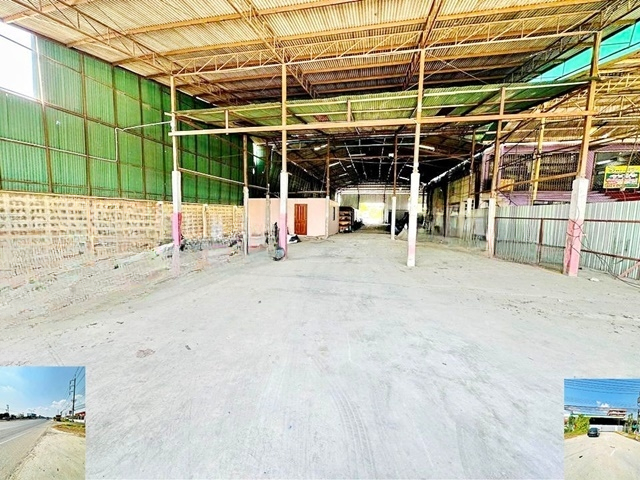 ให้เช่า หนองจอก 2 ไร่ 1,600ตรม.ใหญ่มาก รถใหญ่เข้าได้ 2นอน 1โกดัง โกดัง 2น้ำ จอดรถได้หลายคัน ในหลังคา-นอกหลังคา 