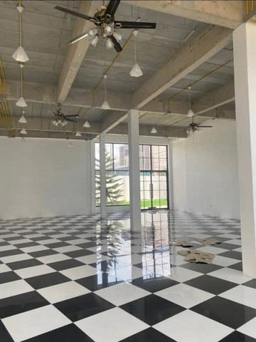 POR3930 ให้เช่า อาคาร ตึกใหม่ ริมถนนใหญ่ ซอยจตุโชติ สายไหม ออเงิน เขตสายไหม เหมาะสำหรับร้านอาหาร ร้านกาแฟ คาเฟ่ สตูดิโอ สปา โชว์รูม