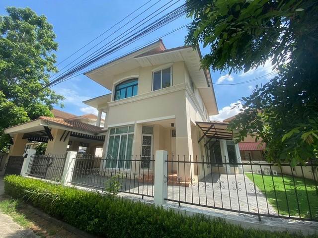 BH2760 ให้เช่าบ้านเดี่ยว2ชั้นหมู่บ้านลลิลกรีนวิลล์ พระราม 9 – อ่อนนุช – สุวรรณภูมิ ย่านประเวศลาดกระบัง  ใกล้ARLทับช้าง 