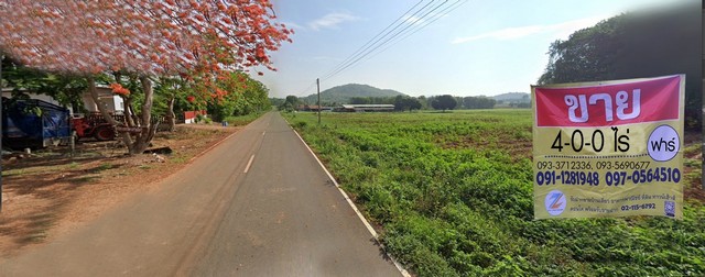 ขายทึ่ดินสวย  4-0-0 ไร่     ปากช่อง  แหล่งชุมชน  ติดถนน ต.วังไทร  อ.ปากช่อง  จ.นครราชสีมา   ZE629