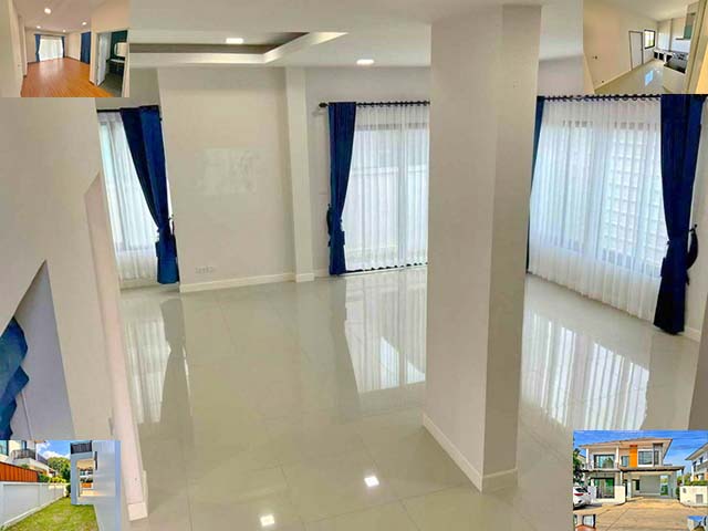 เซ็นทรัล อยุธยา ปตท. เอเชีย-บ้านเกาะ ให้เช่าบ้านเดี่ยว 2 ชั้น 62ตรว. 185ตรม. รักสัตว์ มีสวนหย่อม 3นอน 3น้ำ 2จอดรถ ตลาดนานาชาติอโยเดีย