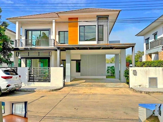 เอเชีย-บ้านเกาะ เซ็นทรัล อยุธยา ปตท. ให้เช่าบ้านเดี่ยว 2 ชั้น 62ตรว. 185ตรม. รักสัตว์ มีสวนหย่อม 3นอน 3น้ำ 2จอดรถ ตลาดนานาชาติอโยเดีย