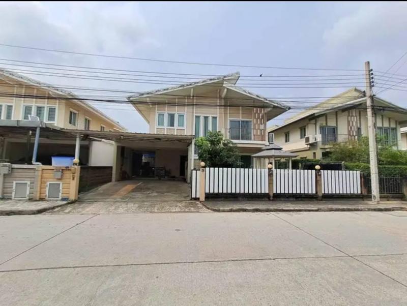 ให้เช่าบ้านเดี่ยว 2 ชั้น โครงการบ้าน พฤกษาภูริ ชานบัว บางนา กม.5 บางพลี