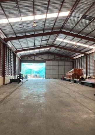 ให้เช่าโรงงาน โกดัง  ที่ดิน 4 ไร่ 3 งาน พื้นที่ 2,688ตร.ม. มีใบ รง.4 ถนนราชพฤกษ์ใกล้ central Westville อำเภอบางกรวย นนทบุรี