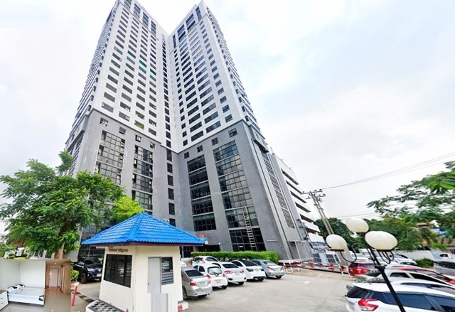 ศรีนครินทร์ MRT หัวหมาก ให้เช่าคอนโด 1 ห้อง อาคาร A ชั้น 9 30ตรม. เฟอร์ครบ 1นอน 1น้ำ 1แอร์ 1จอดรถ ทำเลดี เดินทางสะดวก ธัญญะ ช็อปปิ้ง พาร์ค