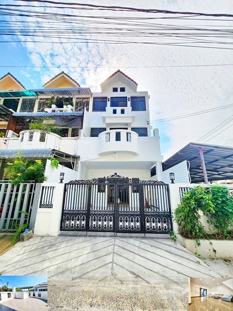 MRT วงศ์สว่าง เฟอร์ครบ 40ตรว.ให้เช่าโฮมออฟฟิศ 3 ชั้น 4นอน 3น้ำ 2จอดรถ 3แอร์ รีโนเวท 230ตรม. เดอะมอลล์ งามวงศ์วาน ติดถนน