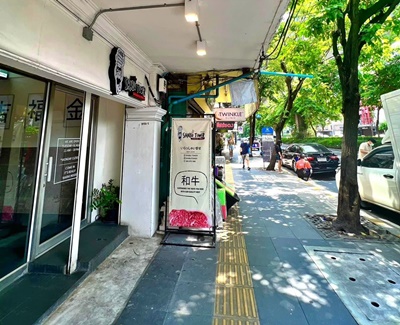 เซ้งร้านชาบู-ปิ้งย่าง สาขาทองหล่อ ติดริมถนนใหญ่ ระหว่างสุขุมวิท49-51 รายได้ดี