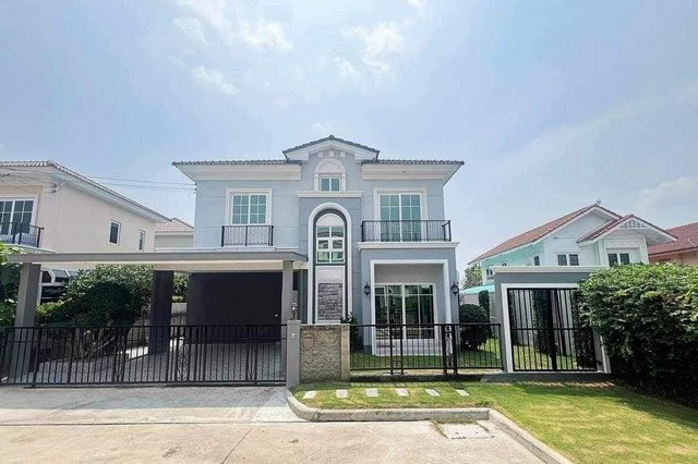 ให้เช่าบ้านเดี่ยว 2 ชั้นหลังมุม 51 ตรว. 3 ห้องนอน โครงการแกรนดิโอ วงแหวนรามอินทรา ใกล้ทางด่วนฉลองรัช จตุโชติ