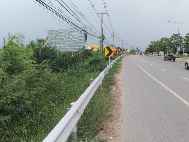 ขายที่ดินเปล่าติดถนนเพชรเกษม (ทางหลวงหมายเลข 4) ชะอำ จ.เพชรบุรี 14-0-76 ไร่ (32,862,000 บาท)