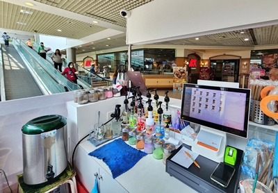 เซ้งร้าน ชานมไข่มุก Momo Kun สาขาบิ๊กซี บางบอน ติดบันไดเลื่อน คนเดินพลุกพล่านมากๆ