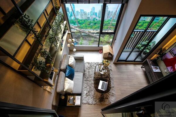 ขายดาวน์คอนโด The Origin Plug & Play รามอินทรา 224,900 บาท(ผ่อนดาวน์ครบแล้ว) 26.6+13 sq.m. ห้องมุม ตึก B ชั้น 10 ห้อง B1006