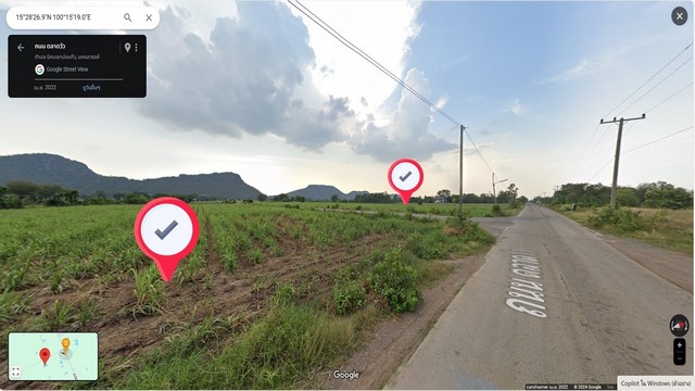 ขายที่ดินเปล่าราคาถูก 42-3-11 ไร่ ติดถนนลาดยาง ไฟฟ้าผ่าน  ต.นิคมเขาบ่อแก้ว อ.พยุหะคีรี จ.นครสวรรค์  ZK273