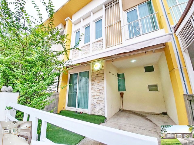 ย่านบางกรวย 25ตรว.BRT บางบำหรุ ให้เช่าบ้านทาวน์โฮม 2 ชั้น 180ตรม. ปิ่นเกล้า  3นอน 2น้ำ 1จอดรถ 4แอร์ HomePro ราชพฤกษ์ 