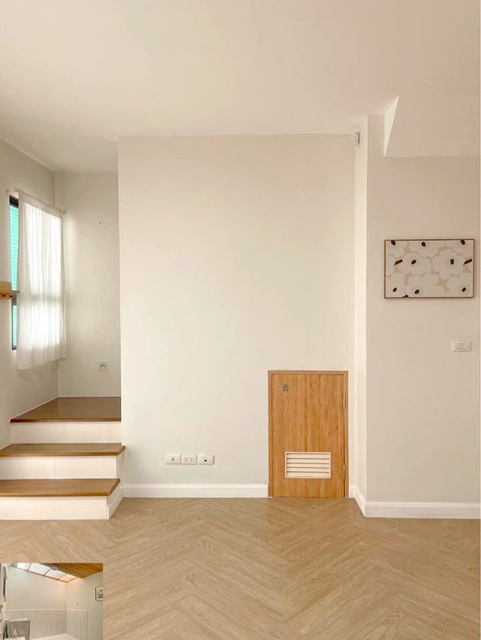 ให้เช่าทาวน์โฮม 2 ชั้นBRT เจริญราษฎร์ บ้านทิศใต้ หลังมุม 27ตรว. 200ตรม เข้าออกได้หลายเส้นทาง .  เงียบสงบ  2นอน 2น้ำ 2จอดรถ 3แอร์