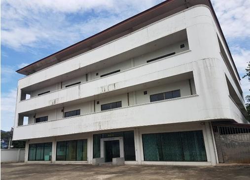 ให้เช่าอาคารสำนักงาน พร้อมโกดัง 4 ชั้น เฉลิมพระเกียรติ ร.9 ซอย79 ขนาด 418 ตรว. พื้นที่โดยรวม 2,418 ตรม. ใกล้สนามบินสุวรรณภูมิ